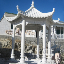 Factory Supply Chinese Style Marble Natural Stone Gazebo